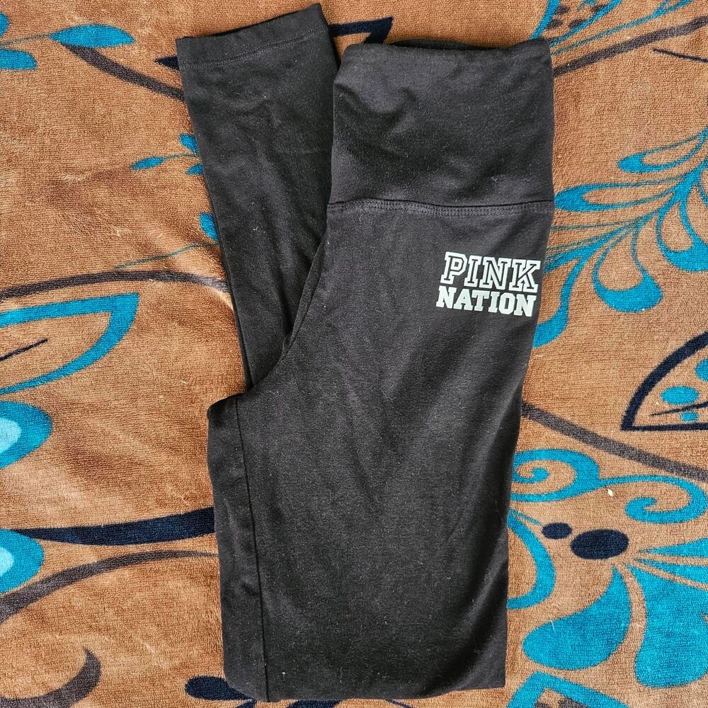 Victoria's Secret PINK black leggings extra small